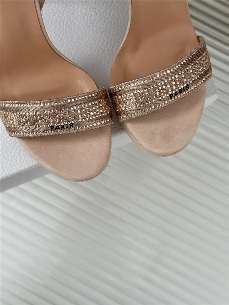 D10r waterproof platform high heel sandals replica designer shoes