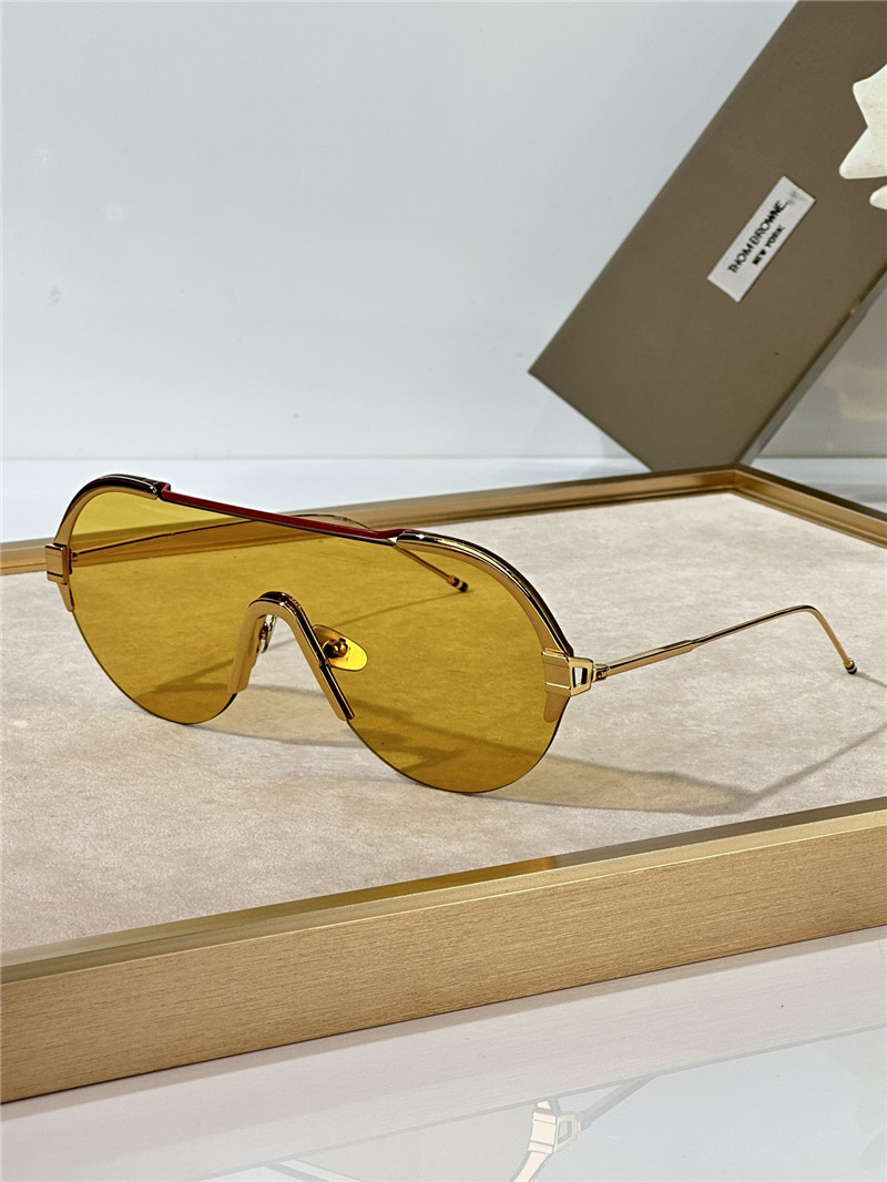 THOM BROWNE two-tone frame sunglasses