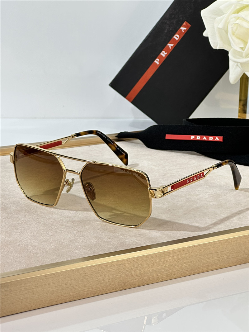 Pra*a classic red silicone logo series sunglasses
