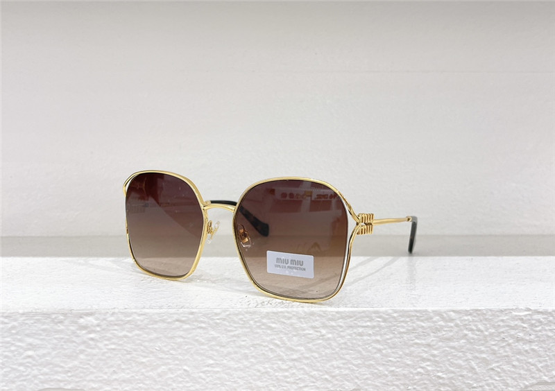 M1um1u square sunglasses frame