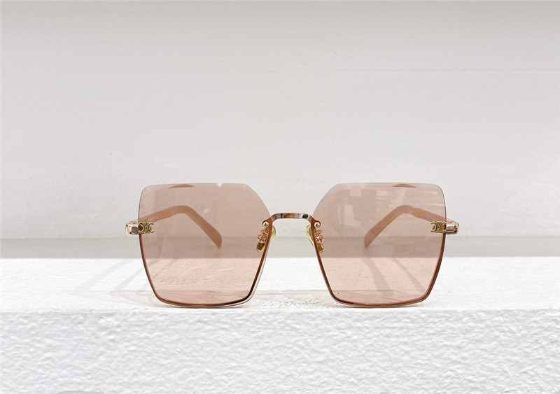 Ce1i*e rimless square sunglasses