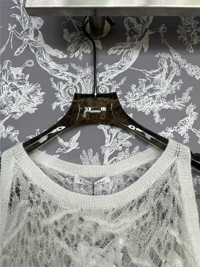 D10r lace crochet vest replica d&g clothing