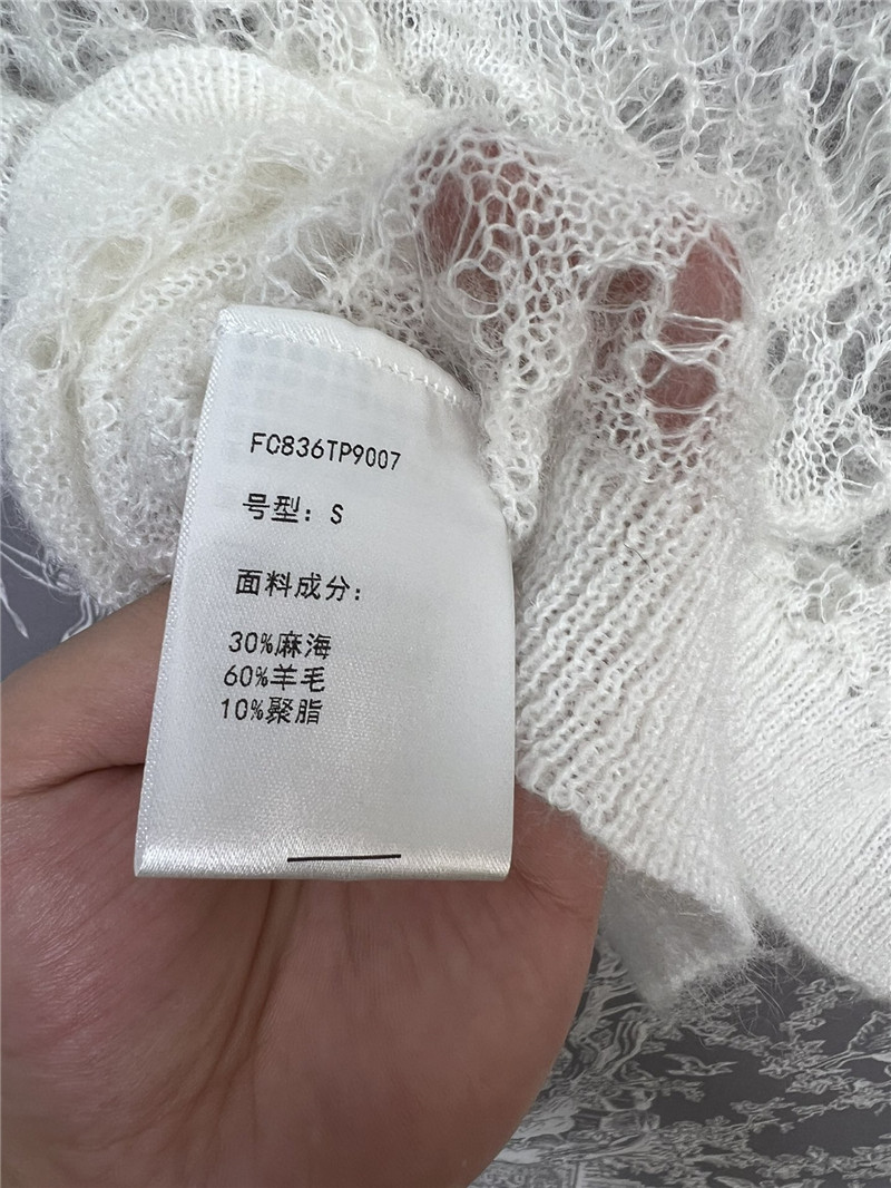 D10r lace crochet vest replica d&g clothing