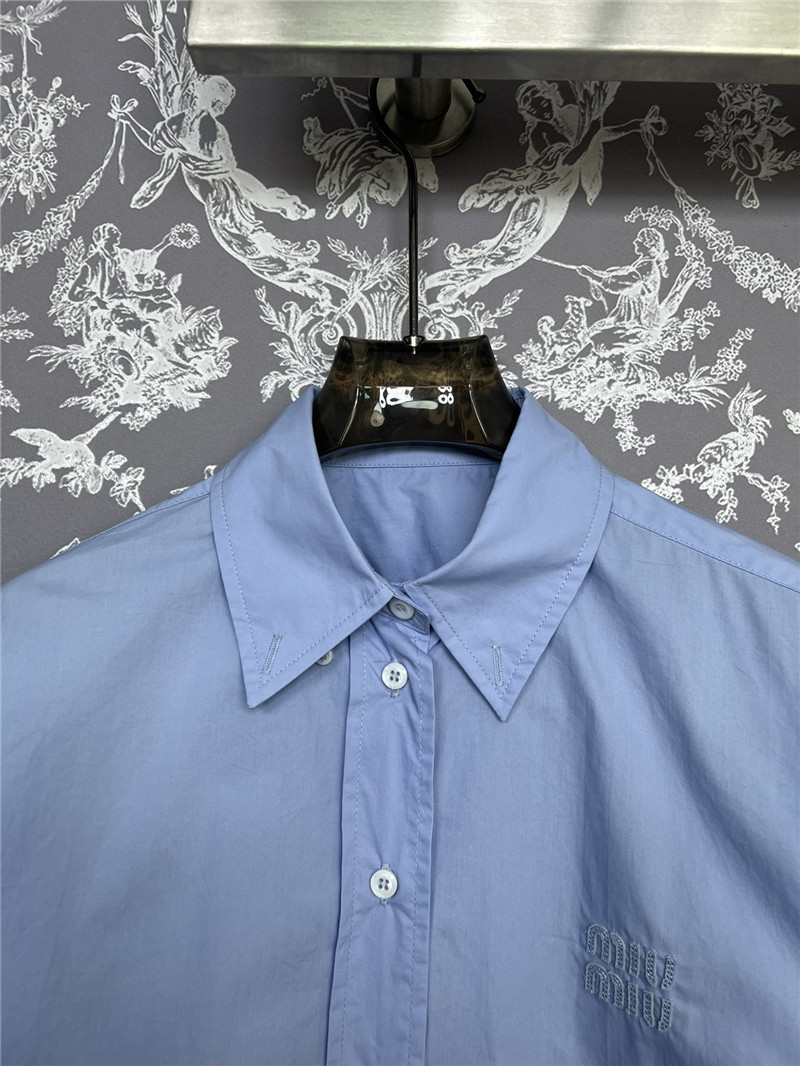 M1um1u new short shirt replica d&g clothing