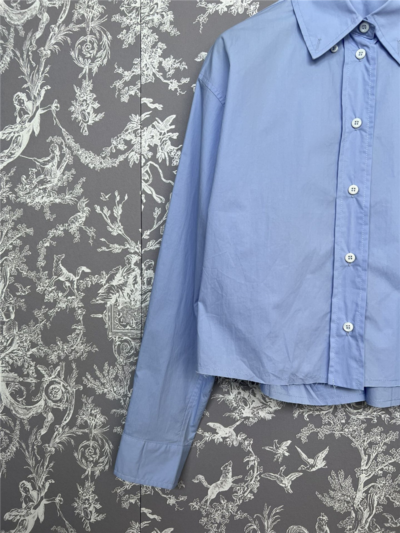 M1um1u new short shirt replica d&g clothing