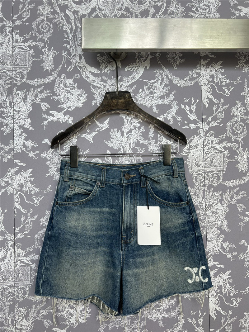 Ce1i*e denim shorts replica d&g clothing