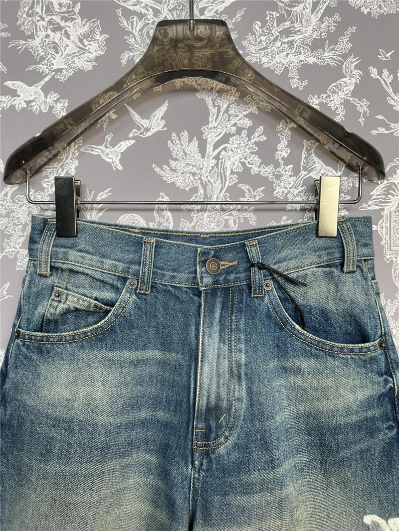 Ce1i*e denim shorts replica d&g clothing