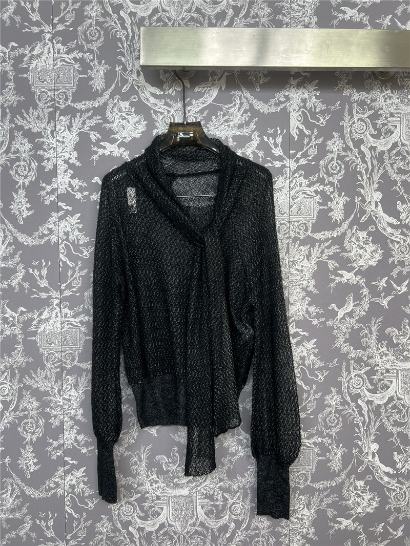 D10r knitted ribbon top replicas clothes