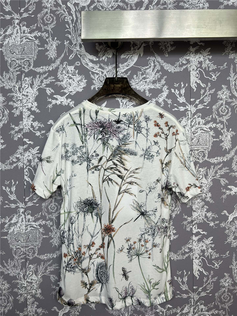 D10r new floral t-shirt replicas clothes