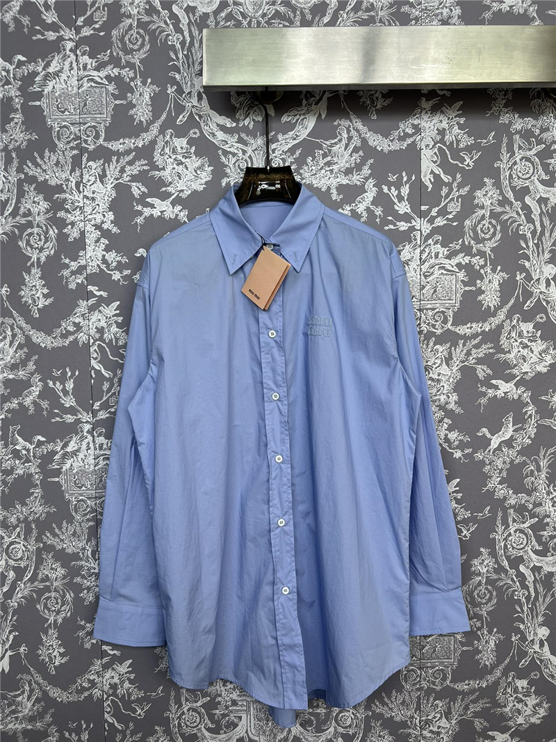 M1um1u summer new shirt replicas clothes