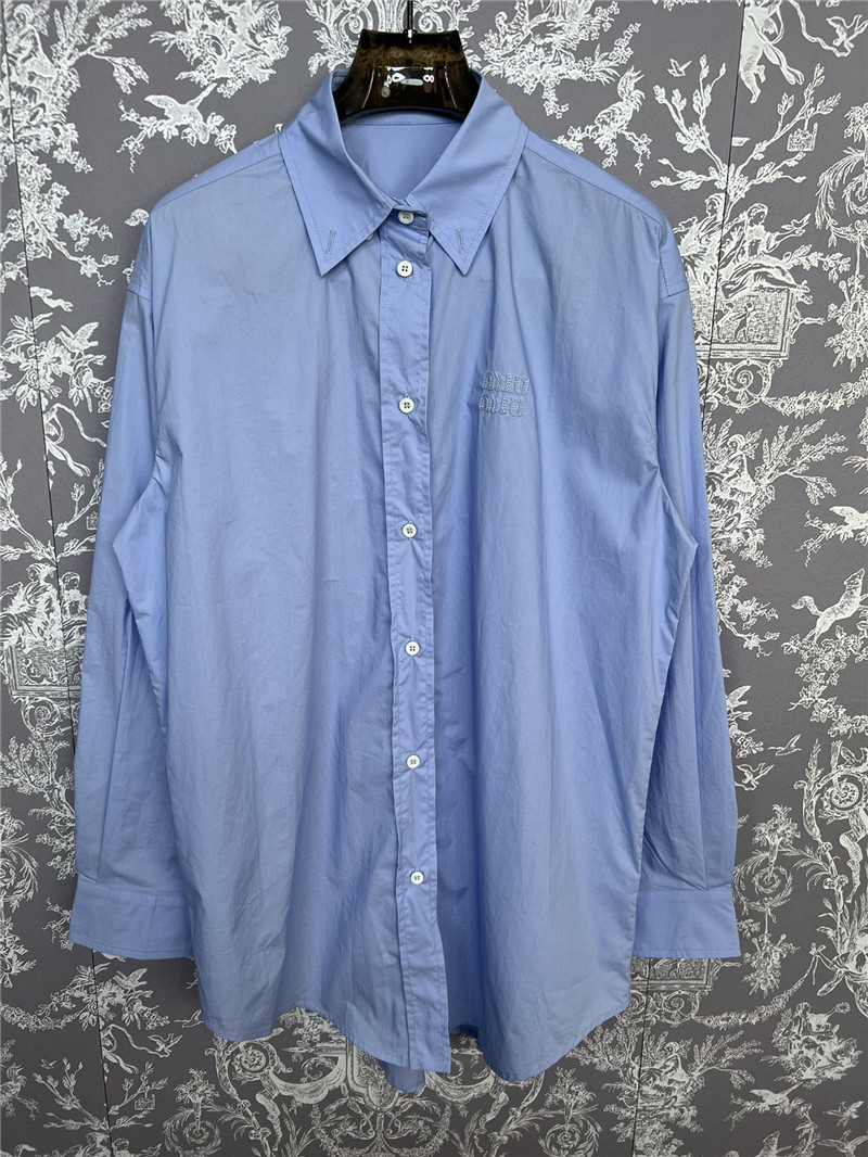 M1um1u summer new shirt replicas clothes