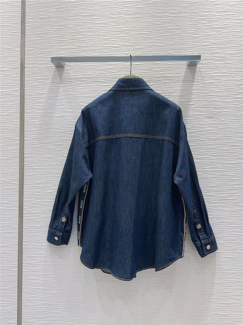 Gvc*1 denim top replica d&g clothing