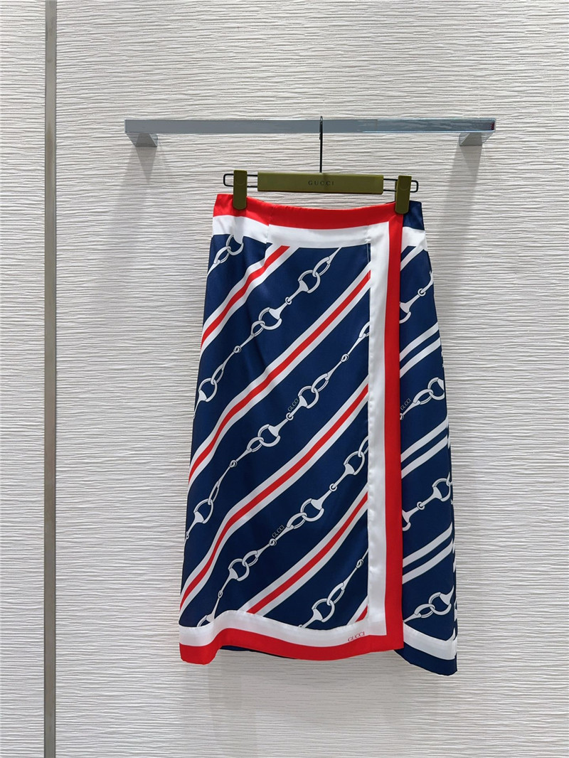 Gvc*1 printed skirt cheap replica designer clothes