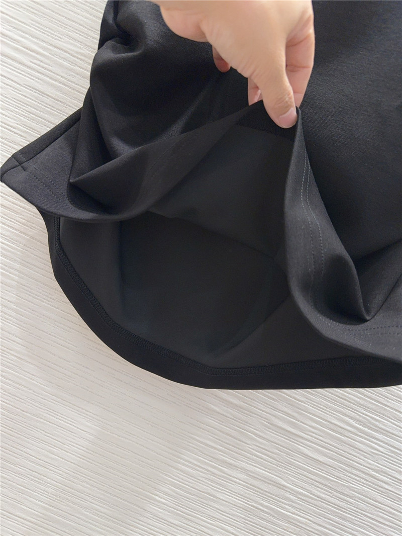 Y51 wing sleeve top + simple skirt set replica clothes