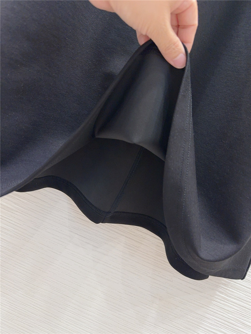 Y51 wing sleeve top + simple skirt set replica clothes