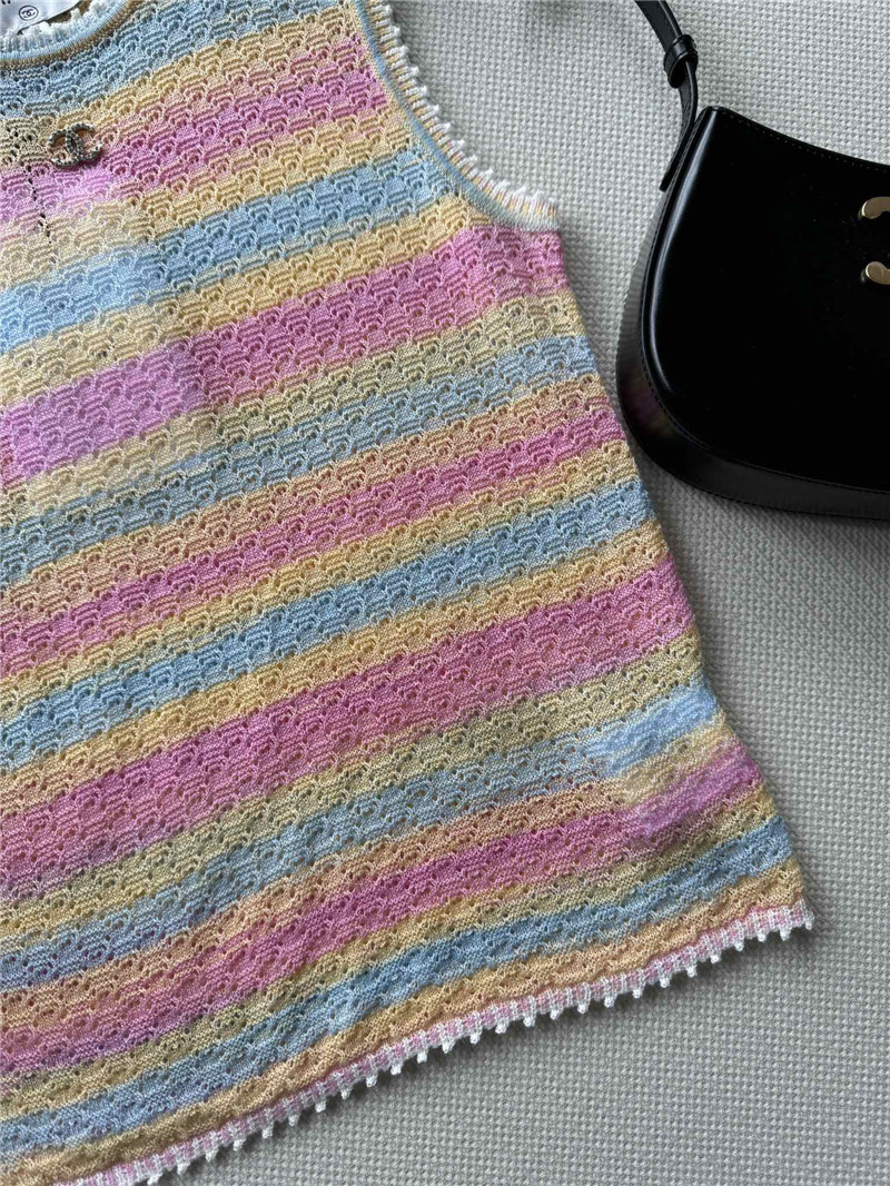 Ch**el crochet vest cheap replica designer clothes