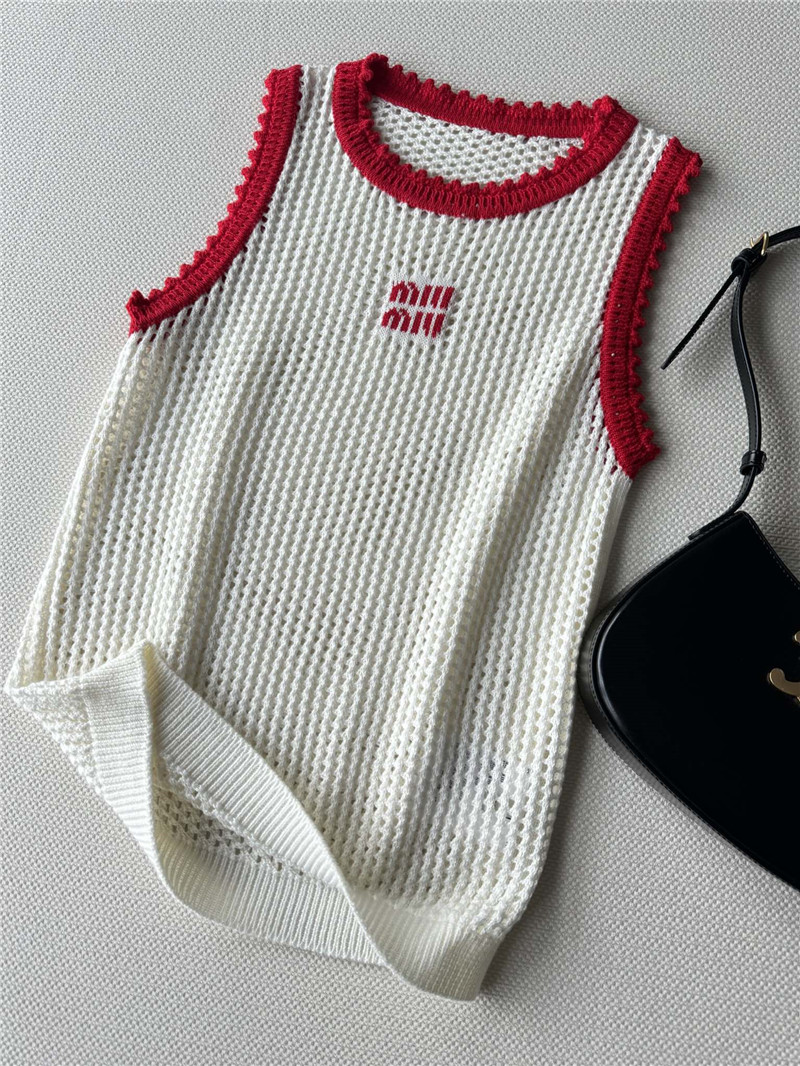 M1um1u new vest cheap replica designer clothes