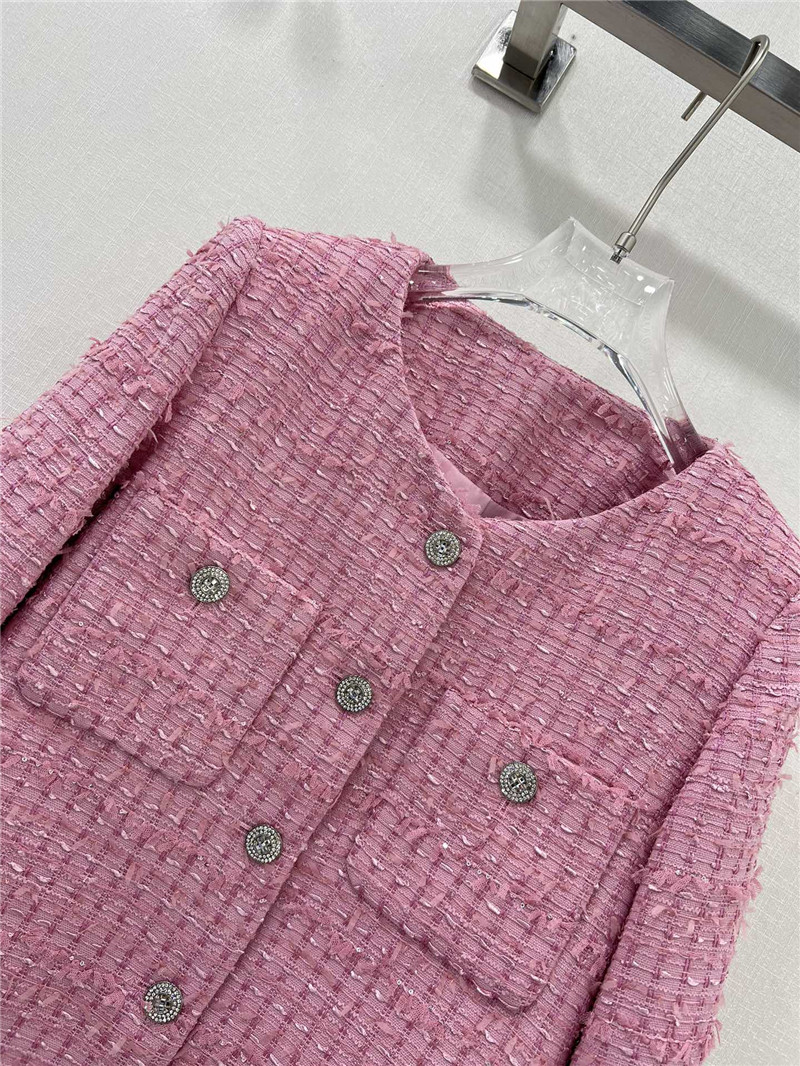 Ch**el new puff sleeve jacket cheap replica designer clothes