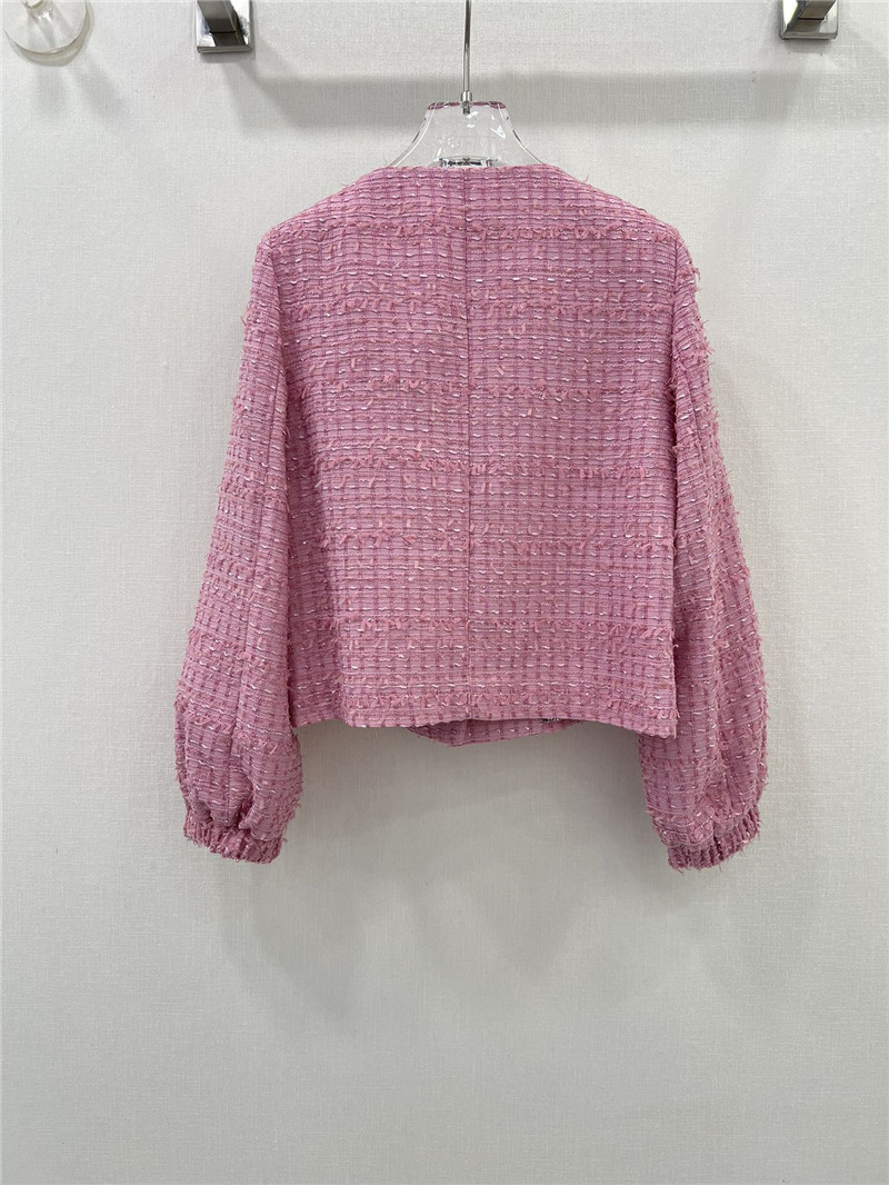 Ch**el new puff sleeve jacket cheap replica designer clothes