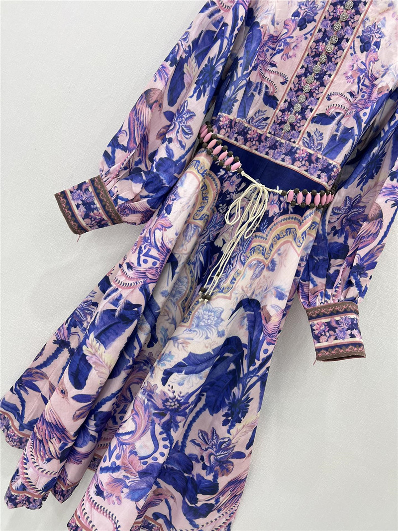 zimm printed dress cheap replica designer clothes