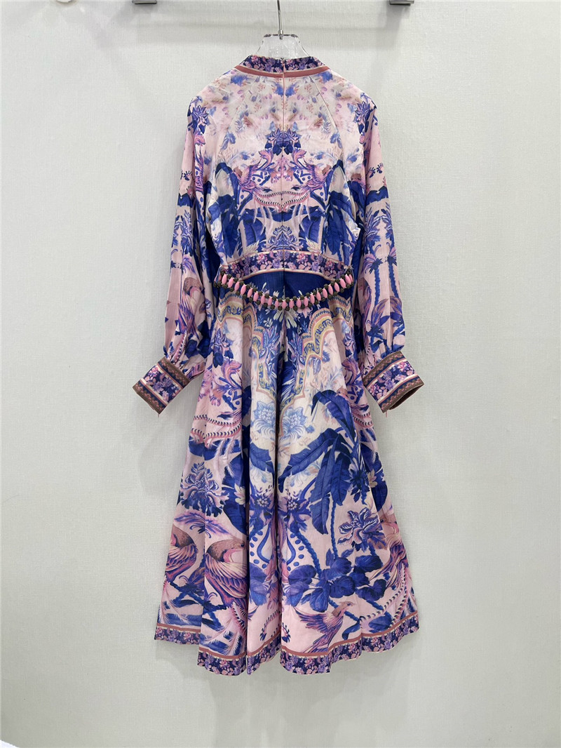 zimm printed dress cheap replica designer clothes