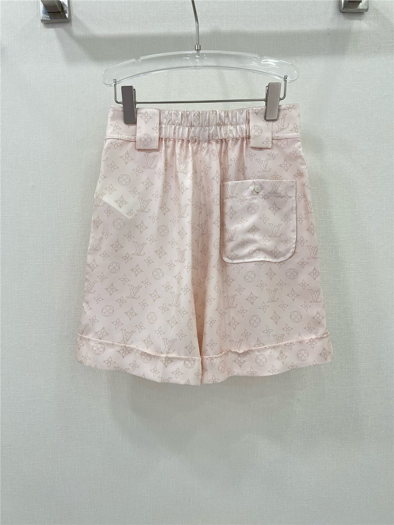 l0vis Vvtt0n lv silk shorts replica designer clothes