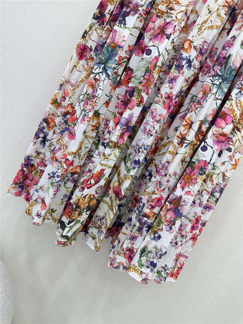 D10r pleated long skirt replica d&g clothing
