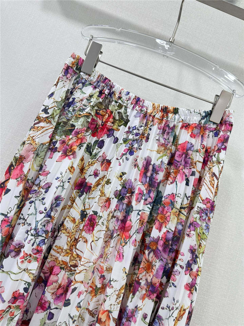 D10r pleated long skirt replica d&g clothing