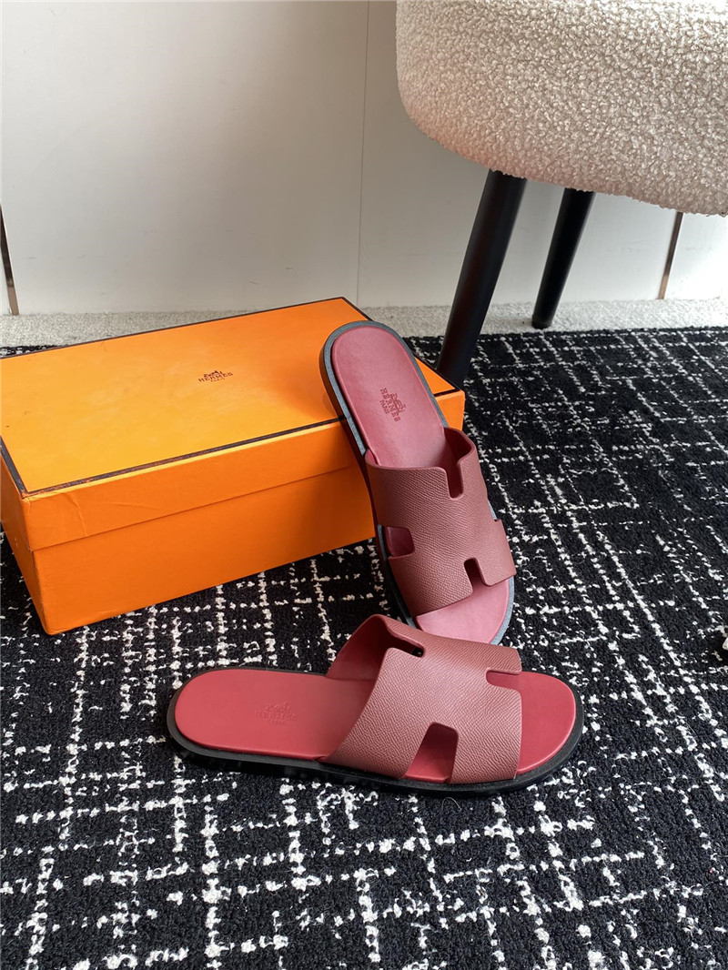 H**me5 izmir sandals burgundy