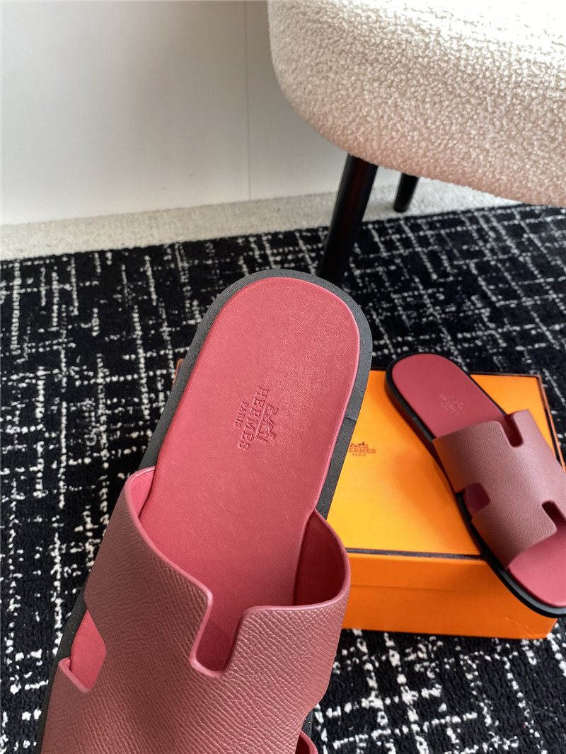 H**me5 izmir sandals burgundy