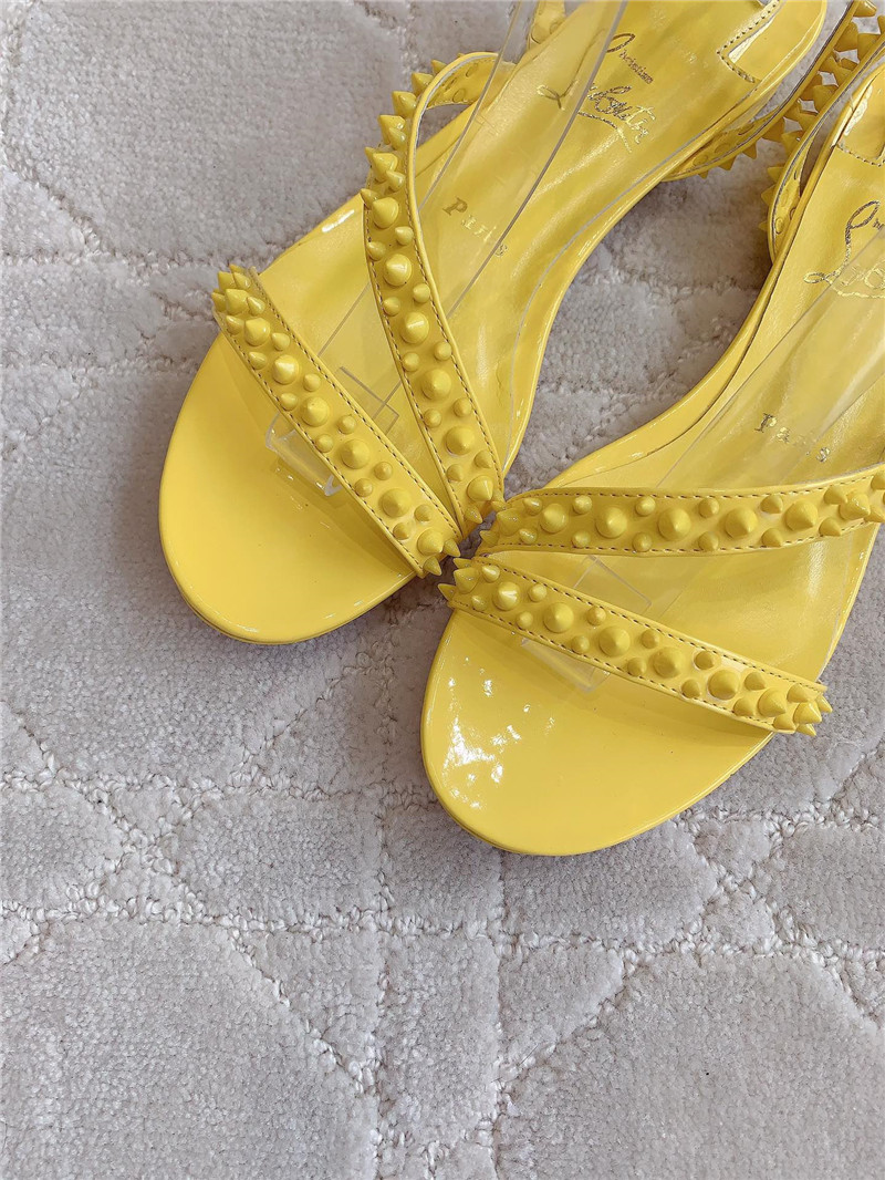 chr1st1an louboutin high heel sandals Marg*e1a replica shoes