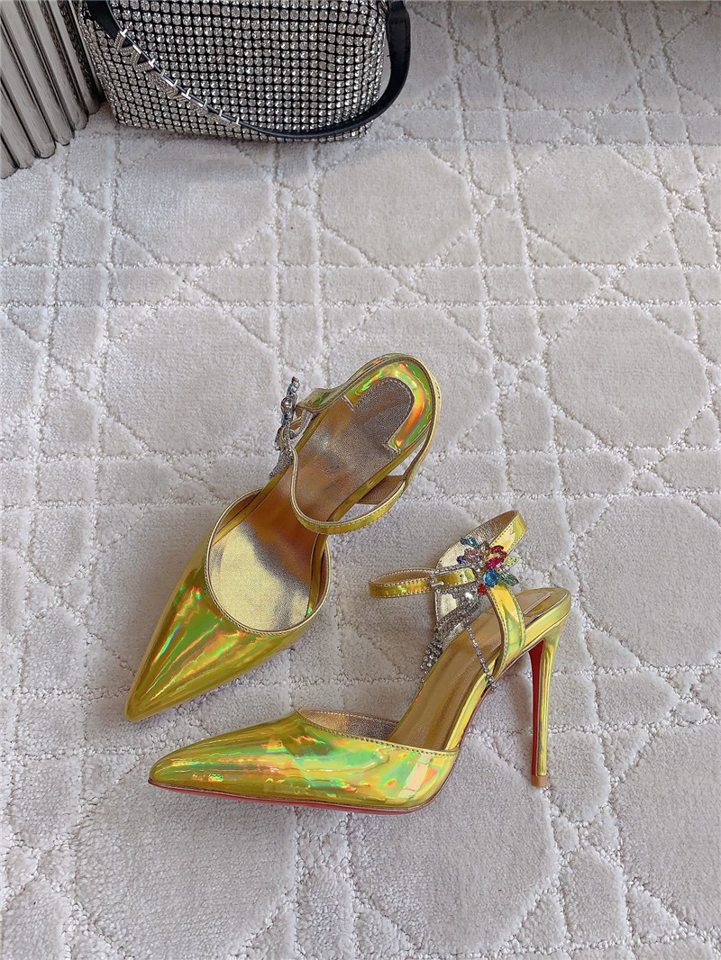 chr1st1an louboutin high heel sandals Marg*e1a replica shoes