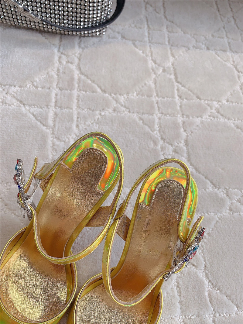 chr1st1an louboutin high heel sandals Marg*e1a replica shoes