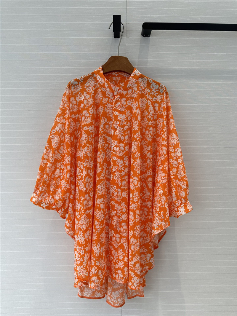 l0vis Vvtt0n lv palm print shirt dress replica clothes