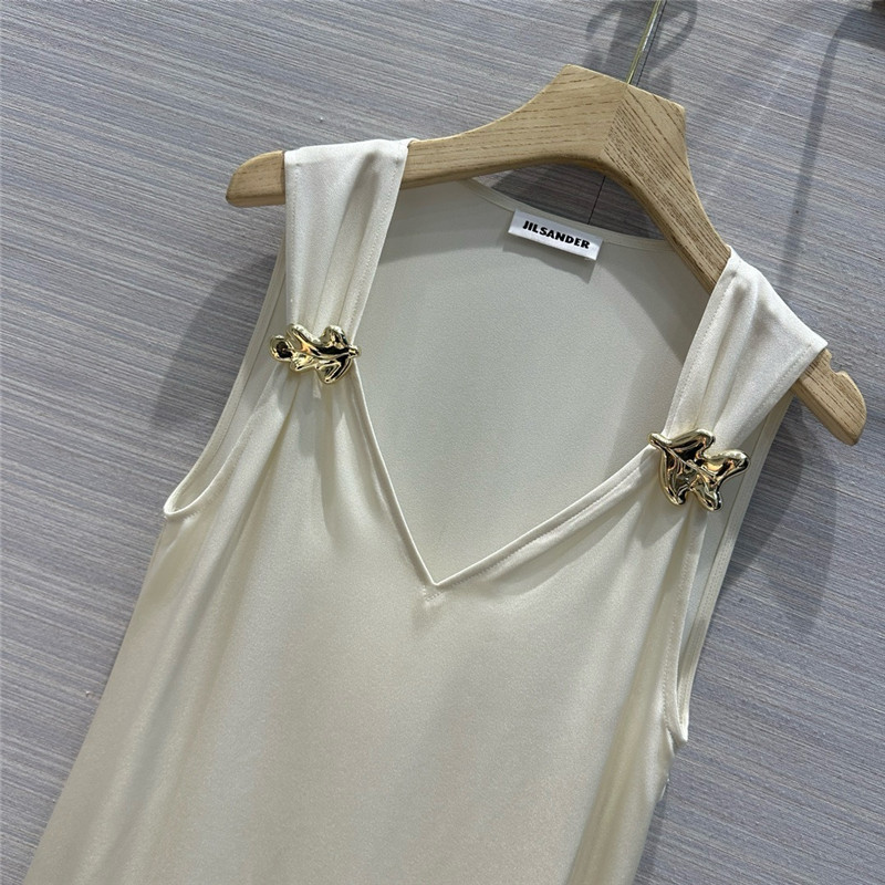 jil sander acetate vest dress replica d&g clothing