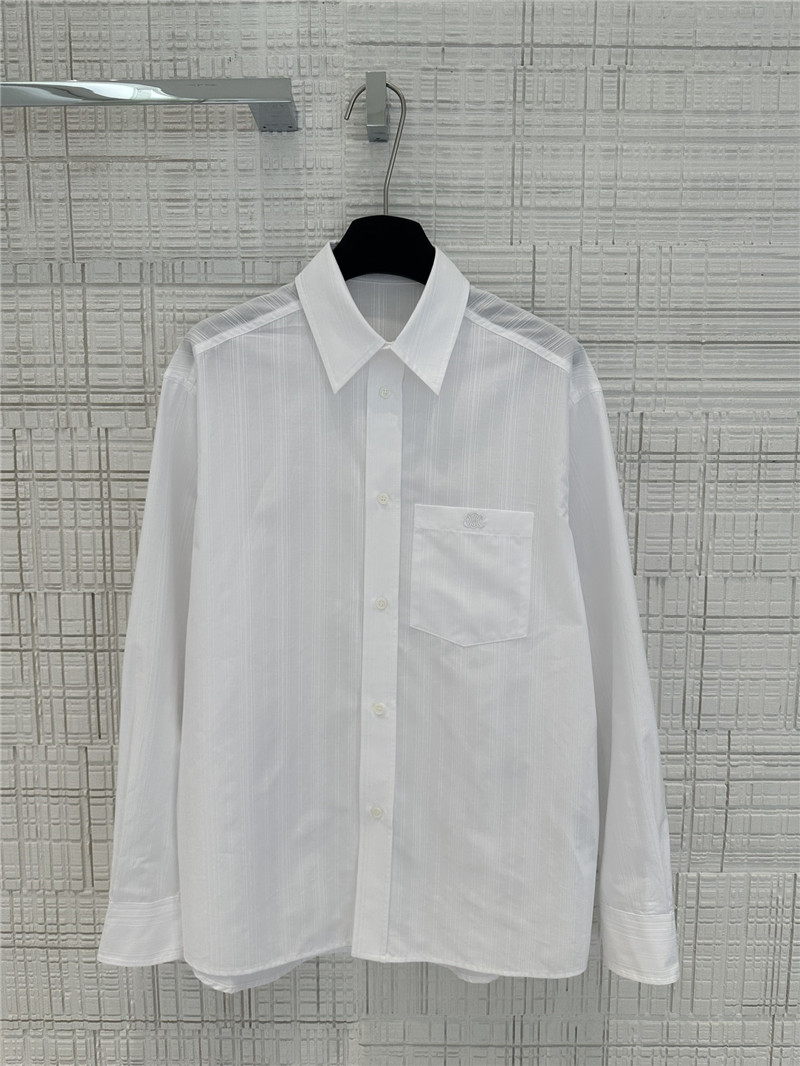 Ce1i*e yarn-dyed sky blue striped shirt replicas clothes