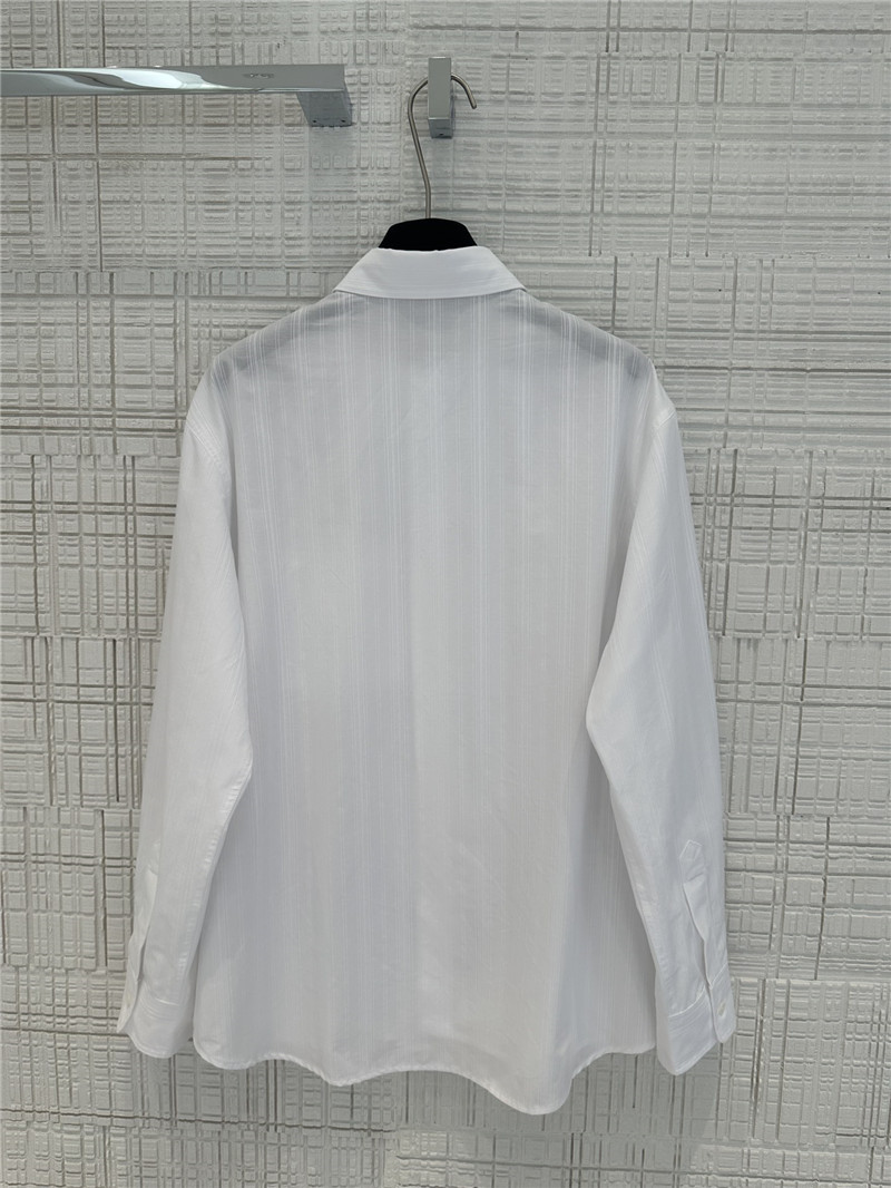 Ce1i*e yarn-dyed sky blue striped shirt replicas clothes