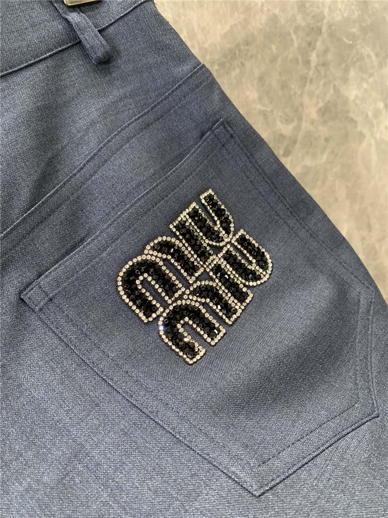 M1um1u straight shorts replica clothes