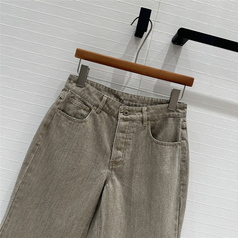 L0ew* washed denim shorts replicas clothes