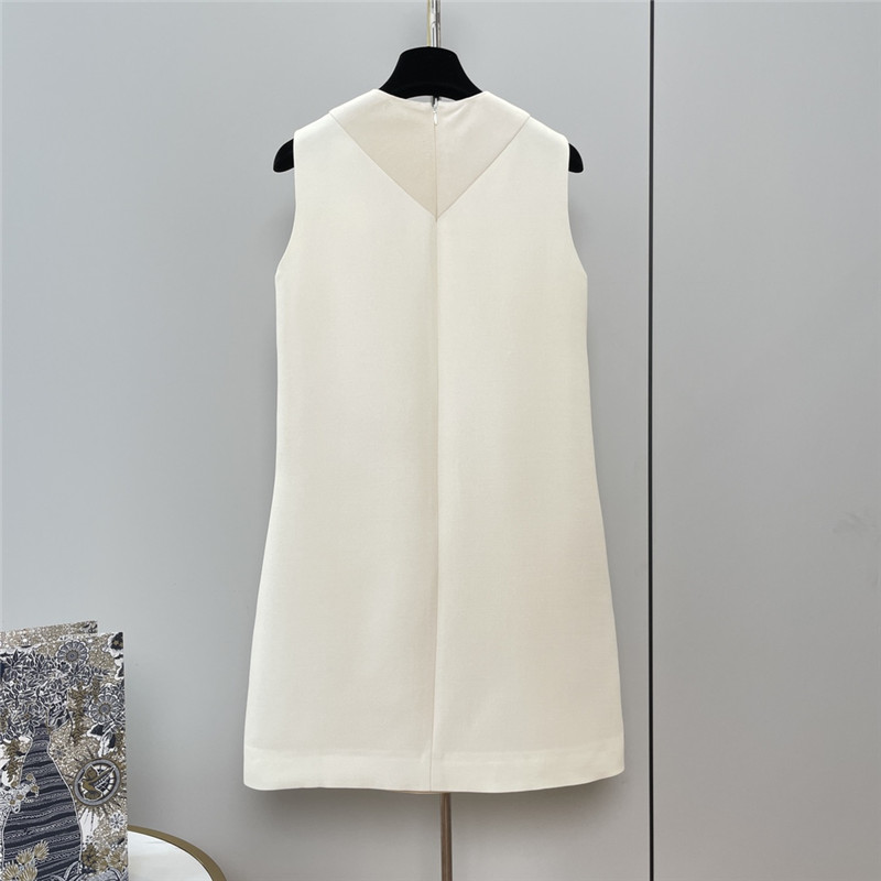 D10r velvet collar vest dress replicas clothes