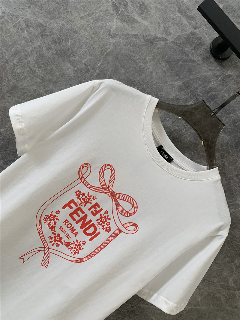 F**di crew neck short sleeve t-shirt replica designer clothes