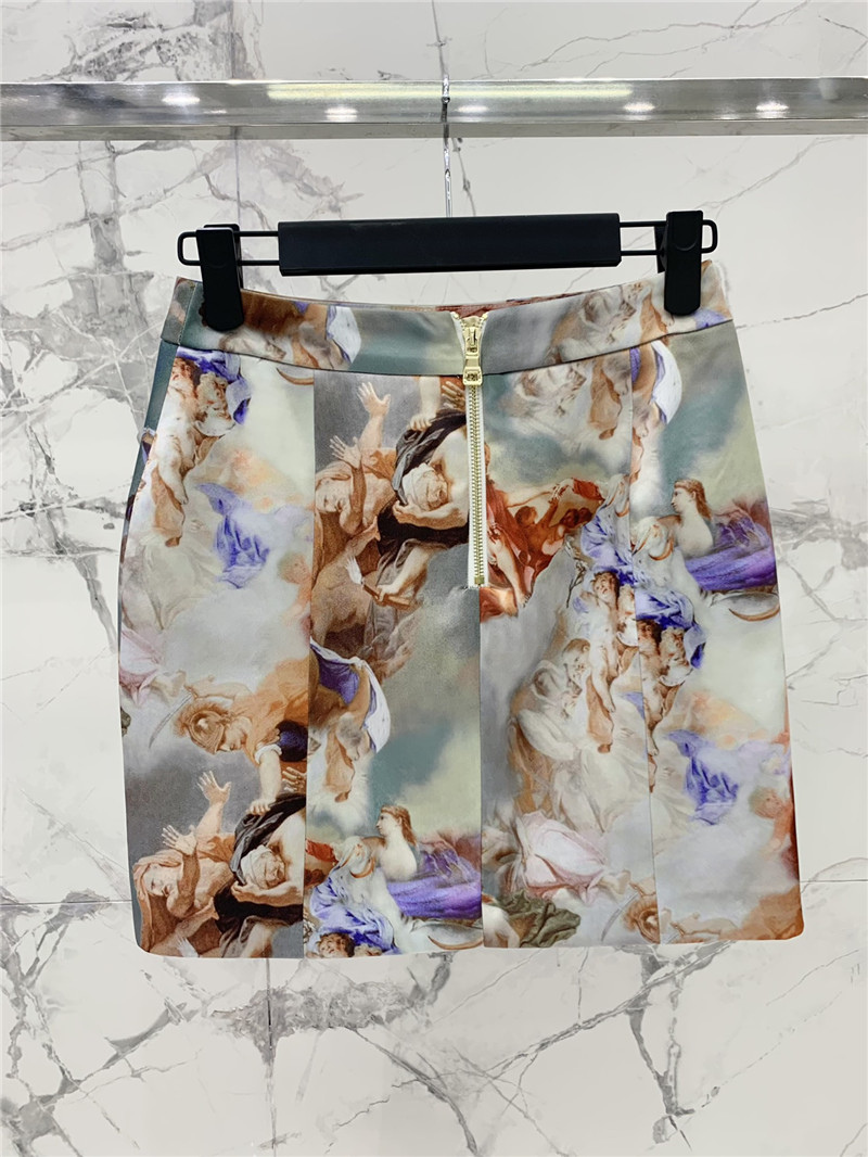 Balmain Azure Women Mini Skirt