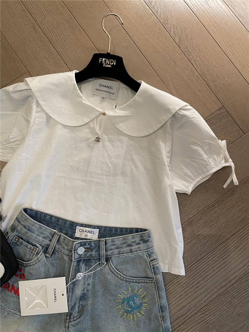 Ch**el new short sleeve replica d&g clothing