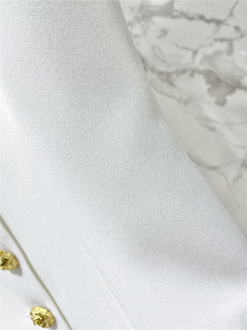 Balmain V-neck slim fit gold button sleeveless vest replica clothes