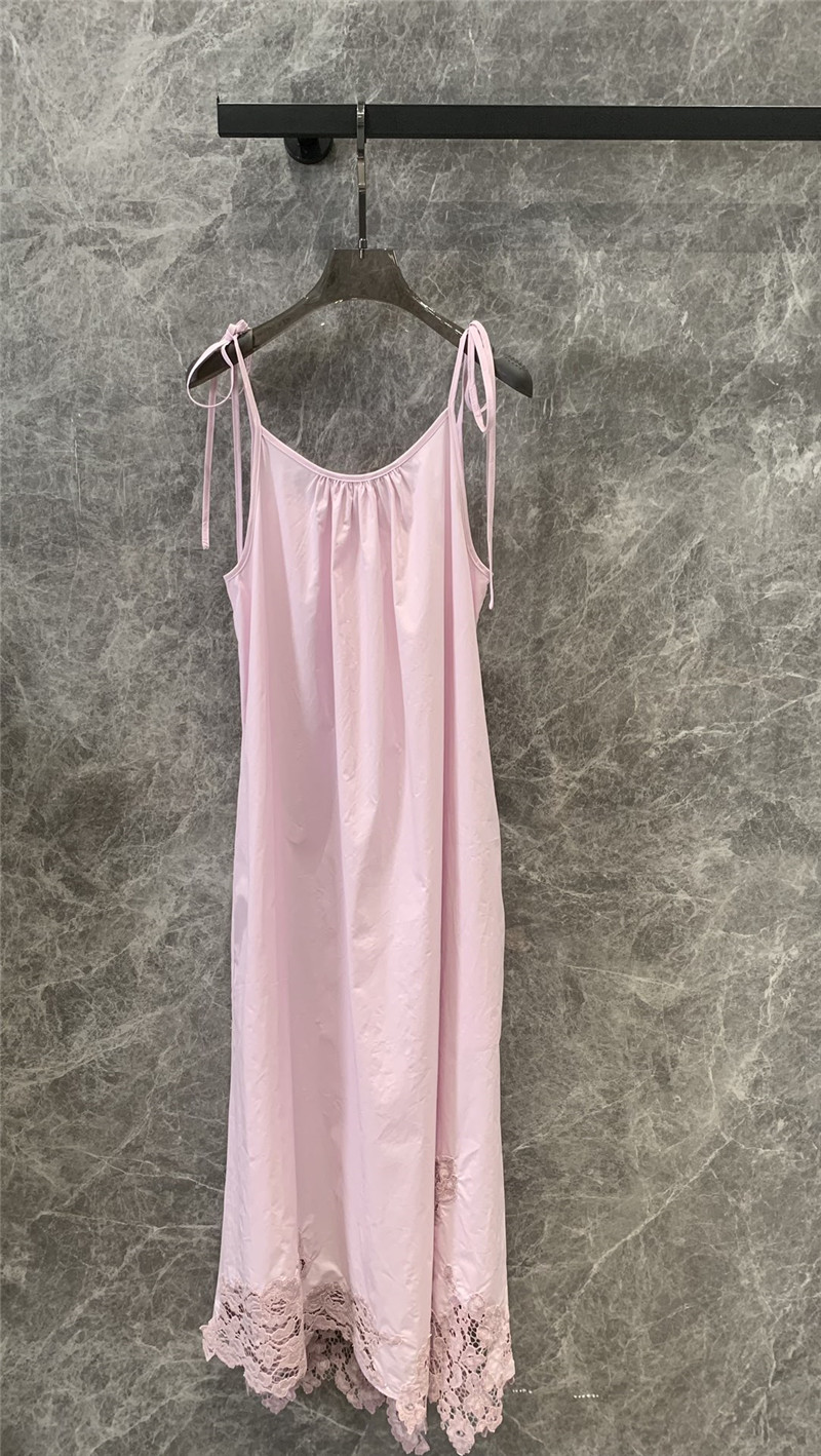 acne studios lace trim suspenders holiday dress replica clothing