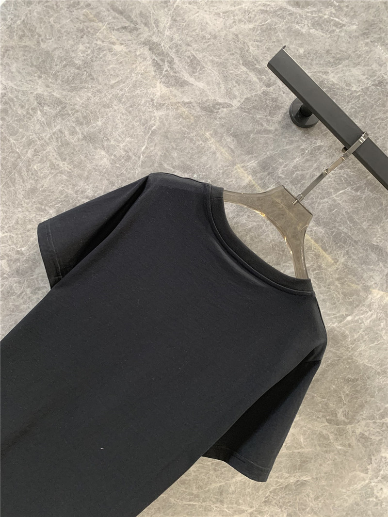 Balmain short-sleeved crew neck T-shirt replica clothing sites