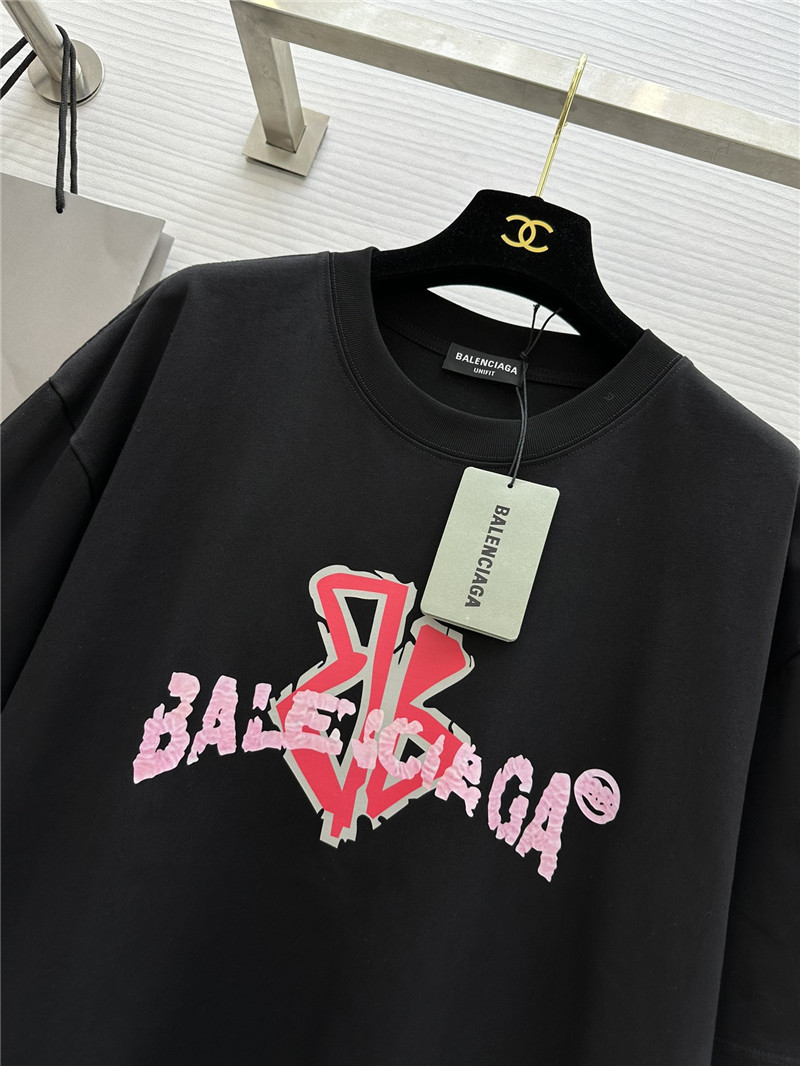 Ba1en*iaga printed short-sleeved t-shirt replica clothes