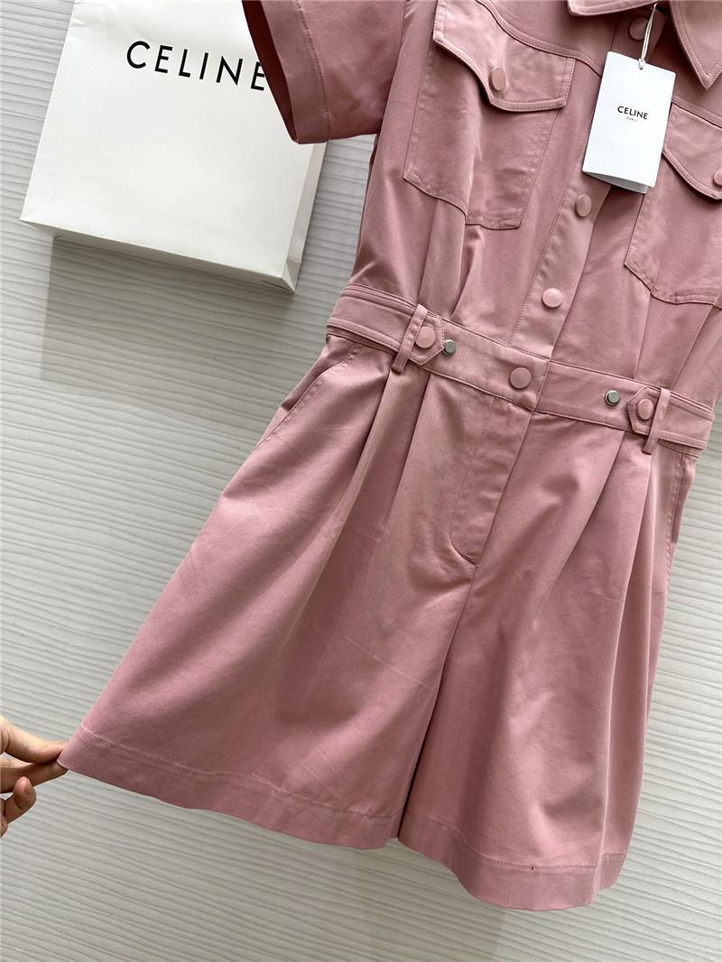 Ce1i*e short sleeve jumpsuit replica d&g clothing