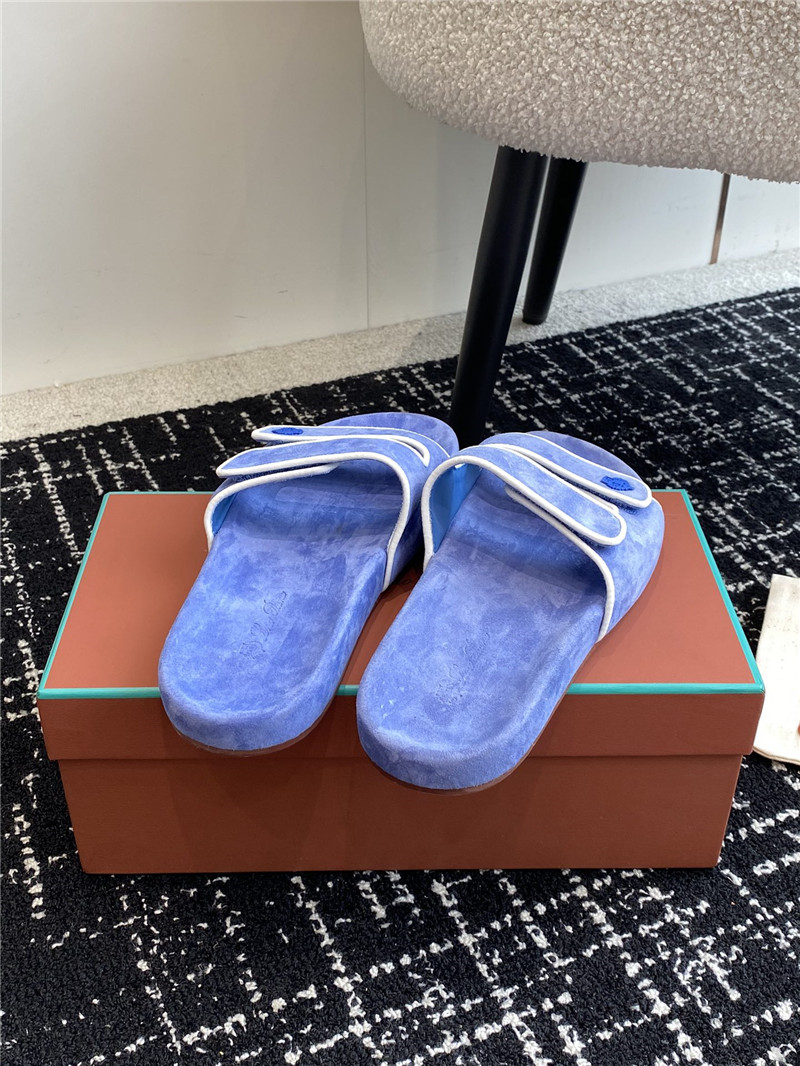 L0r0 P1ana waikiki velcro strap sandals for women