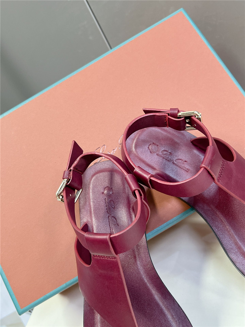 L0r0 P1ana trani open-toe sandals